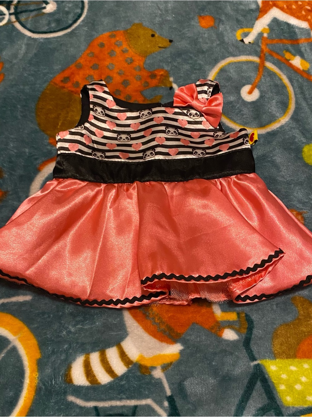 Build-A-Bear Workshop Harajuku Hugs Panda Print Dress - Plush Clothes